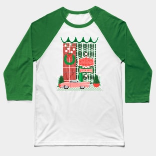 Christmas Motor Hotel Baseball T-Shirt